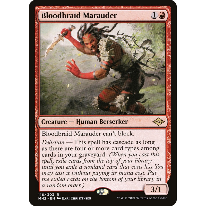 Bloodbraid Marauder [Modern Horizons 2]
