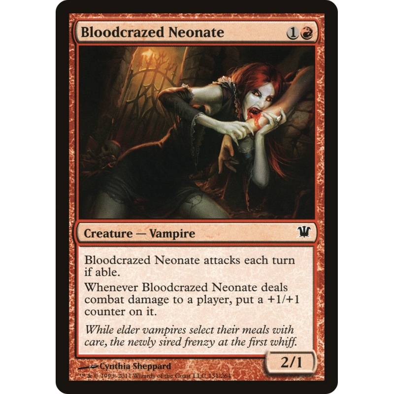Bloodcrazed Neonate [Innistrad]