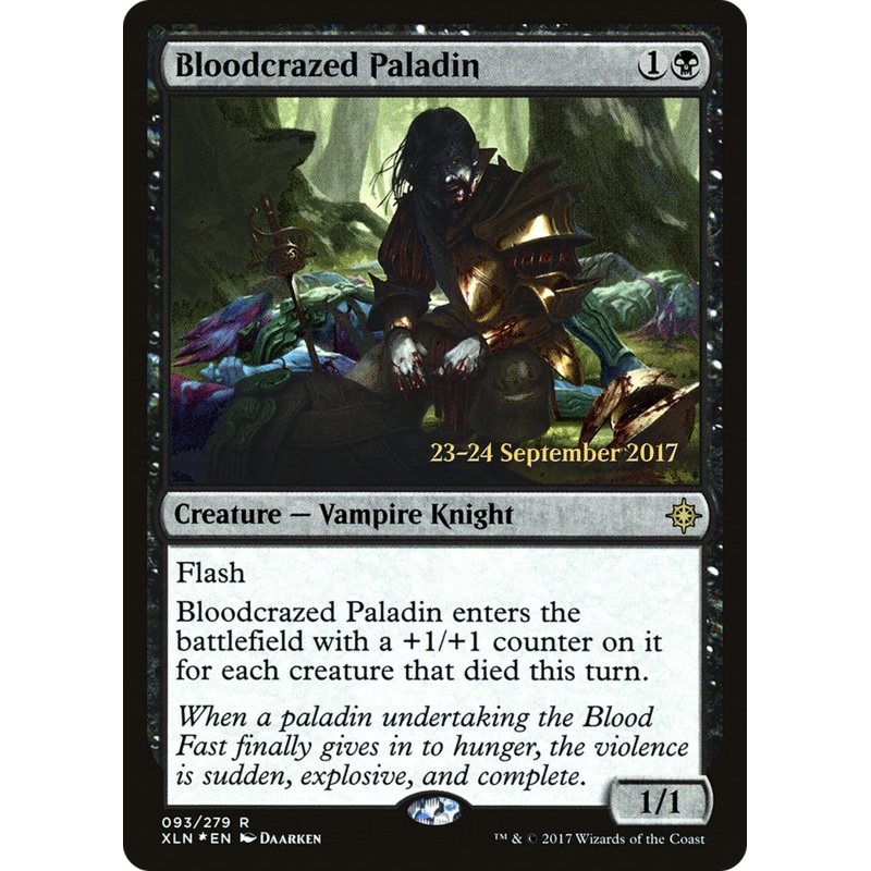 Bloodcrazed Paladin [Ixalan Prerelease Promos]