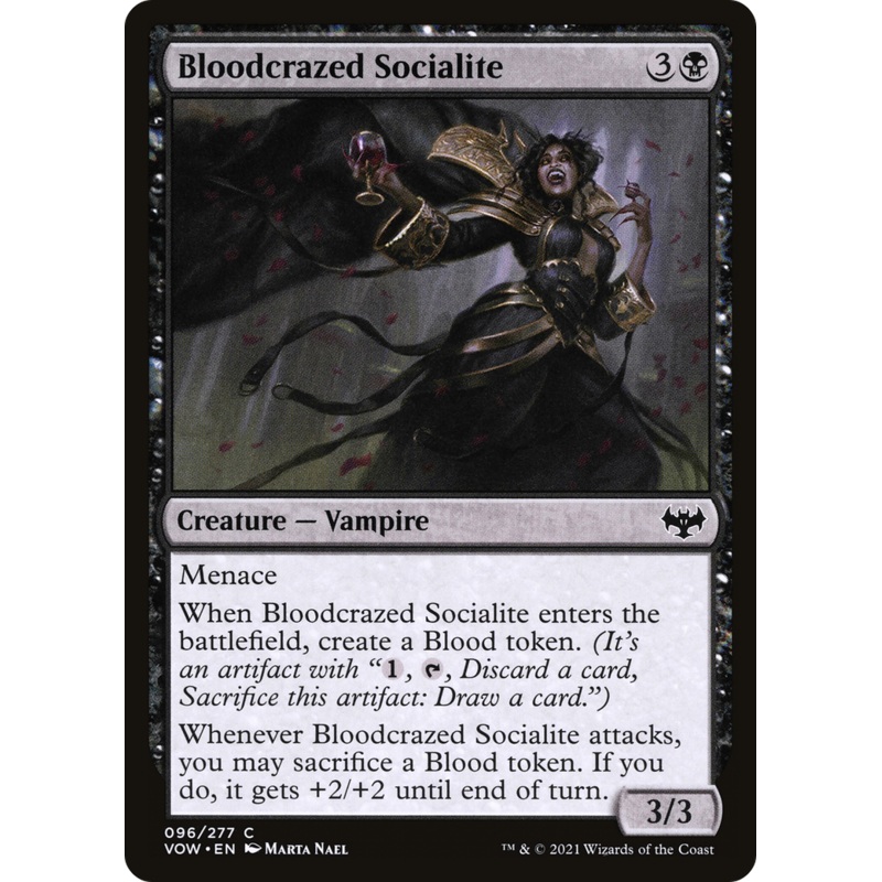 Bloodcrazed Socialite [Innistrad: Crimson Vow]