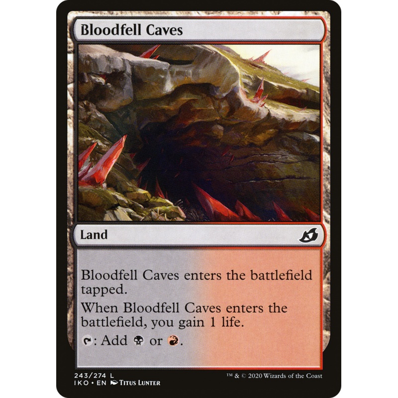 Bloodfell Caves [Ikoria: Lair of Behemoths] Foil