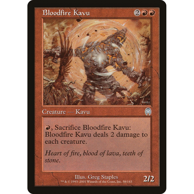 Bloodfire Kavu [Apocalypse]
