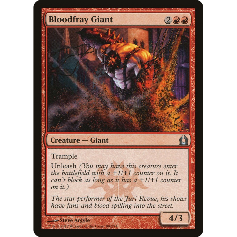 Bloodfray Giant [Return to Ravnica]