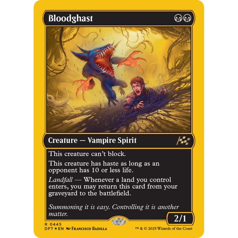 Bloodghast (First-Place Foil) Foil (445) – Aetherdrift