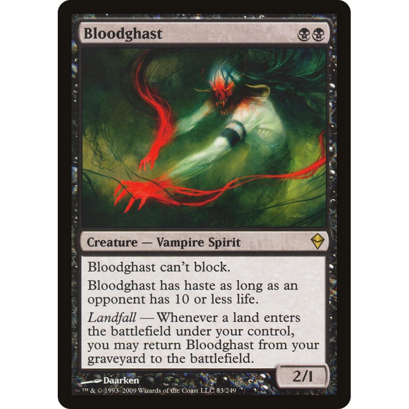 Bloodghast [Zendikar]