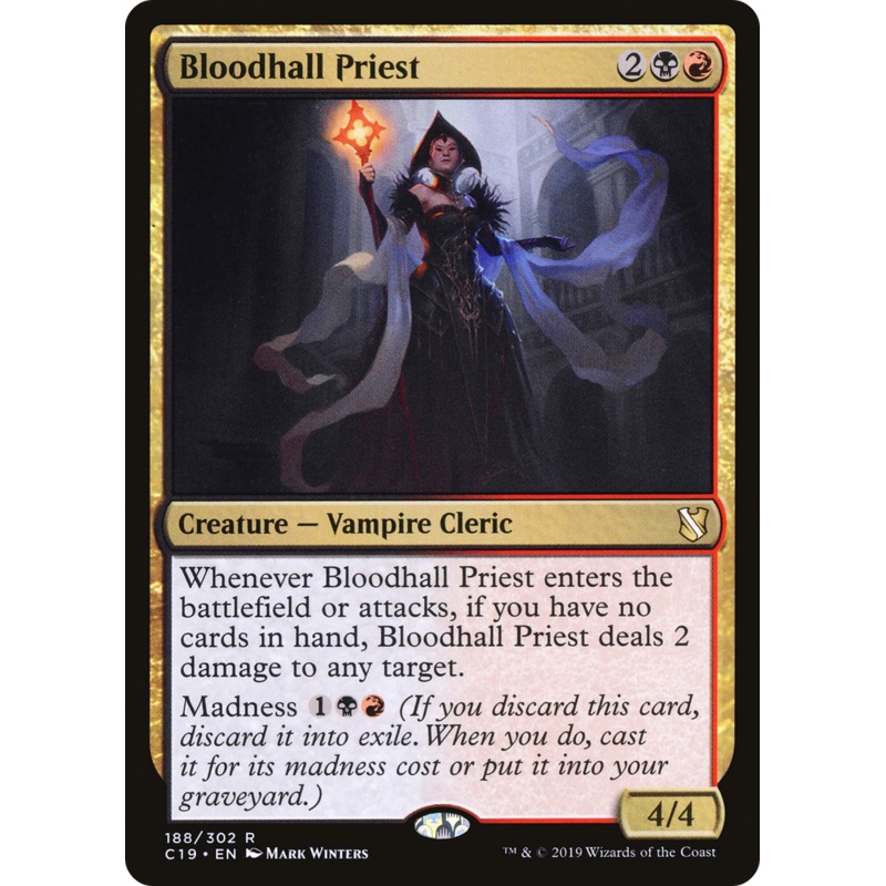 Bloodhall Priest [Commander 2019]