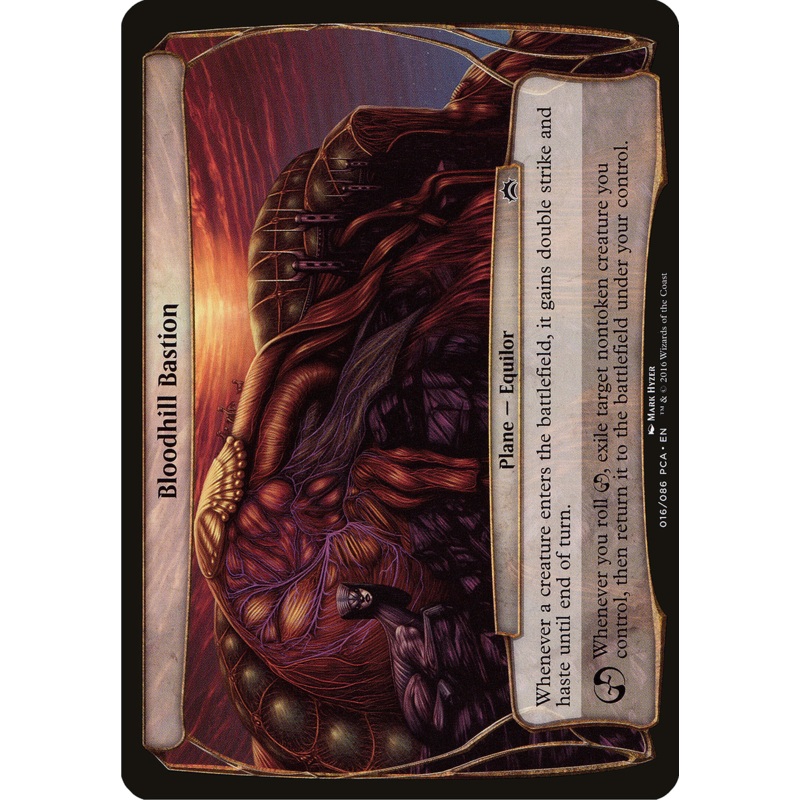 Bloodhill Bastion (Planes) [Planechase Anthology Planes]