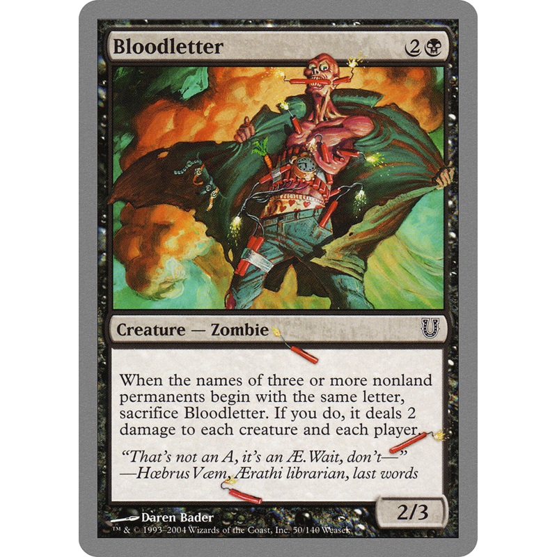 Bloodletter [Unhinged]