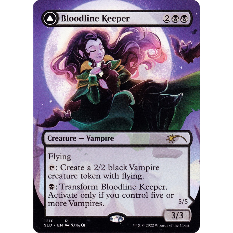 Bloodline Keeper // Lord of Lineage (Display Commander) (Borderless) [Secret Lair: From Cute to Brute]