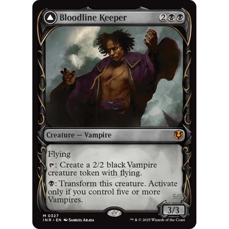 Bloodline Keeper // Lord of Lineage (Showcase) (327) – Innistrad Remastered