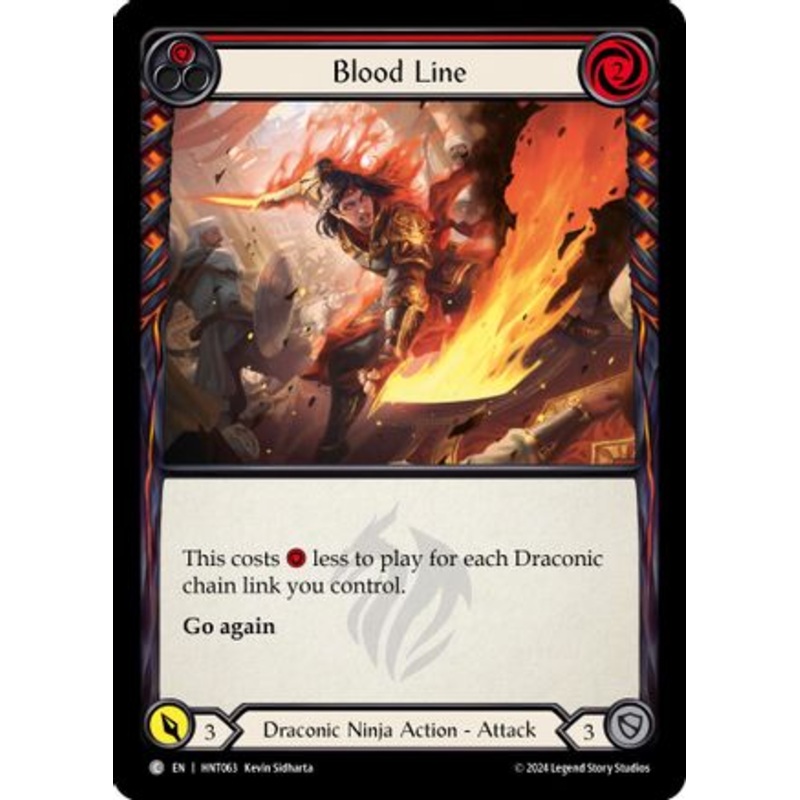 Blood Line (Red) (HNT063) – The Hunted