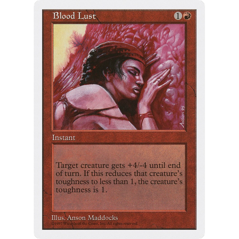 Blood Lust [Fifth Edition]