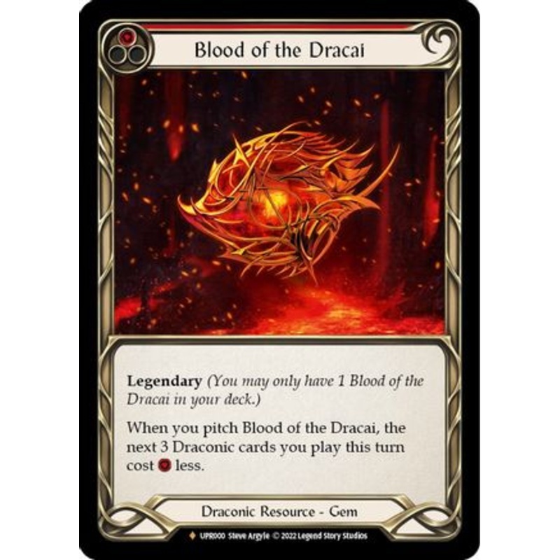 Blood of the Dracai (UPR000) Cold Foil – Uprising