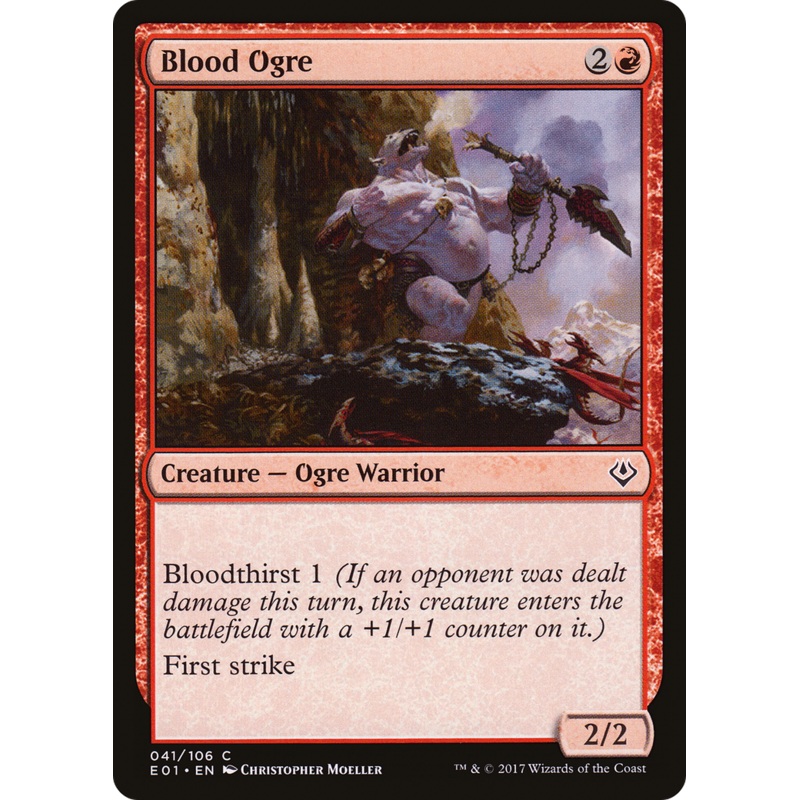 Blood Ogre [Archenemy: Nicol Bolas]