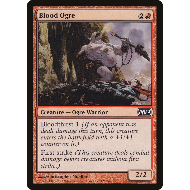 Blood Ogre [Magic 2012]