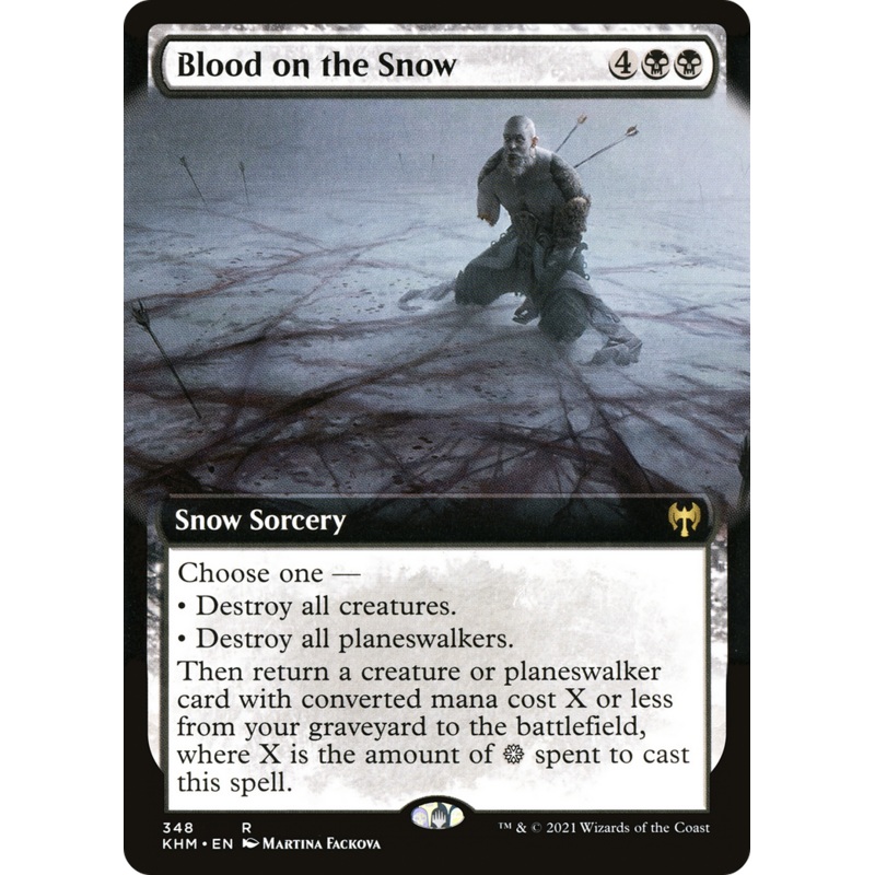 Blood on the Snow (Extended Art) [Kaldheim]