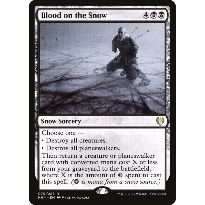Blood on the Snow [Kaldheim] Foil