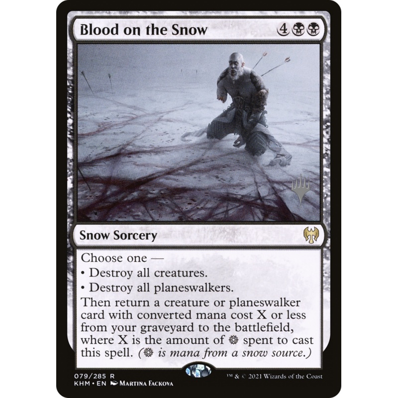 Blood on the Snow (Promo Pack) [Kaldheim Promos] Foil
