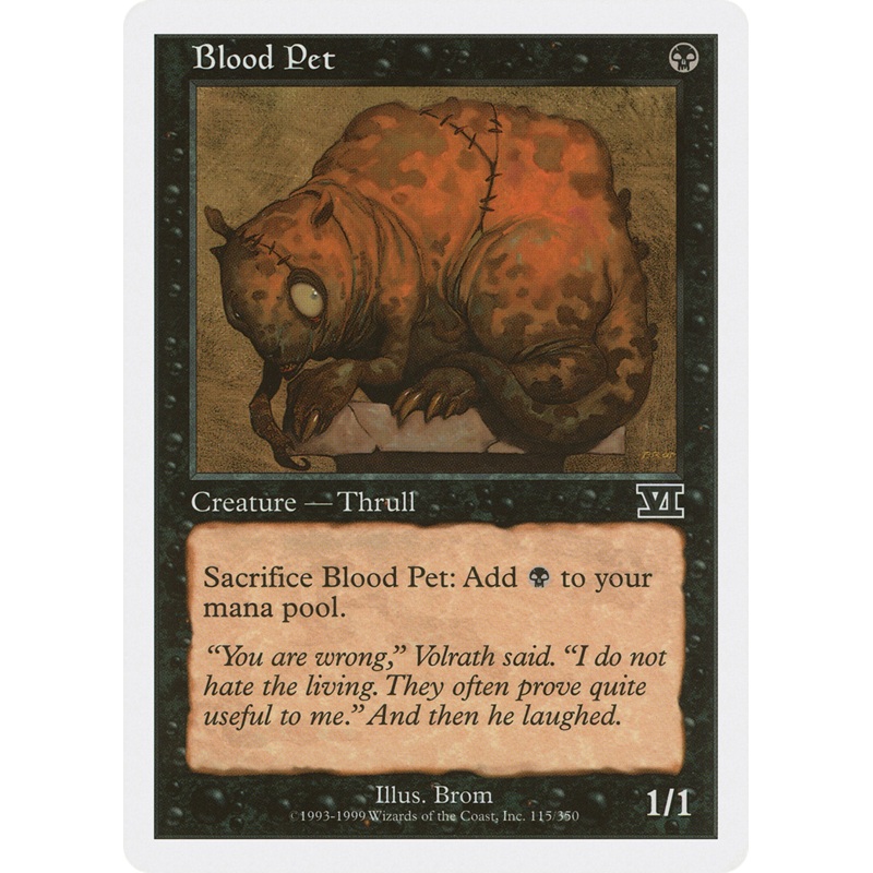 Blood Pet [Classic Sixth Edition]