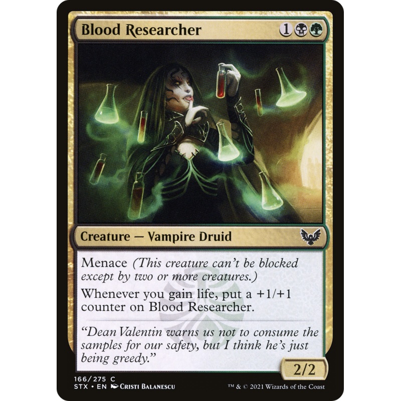 Blood Researcher [Strixhaven: School of Mages]