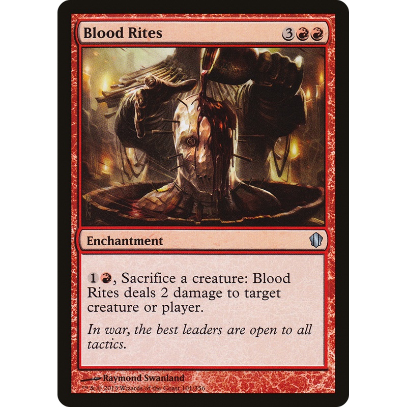 Blood Rites [Commander 2013]