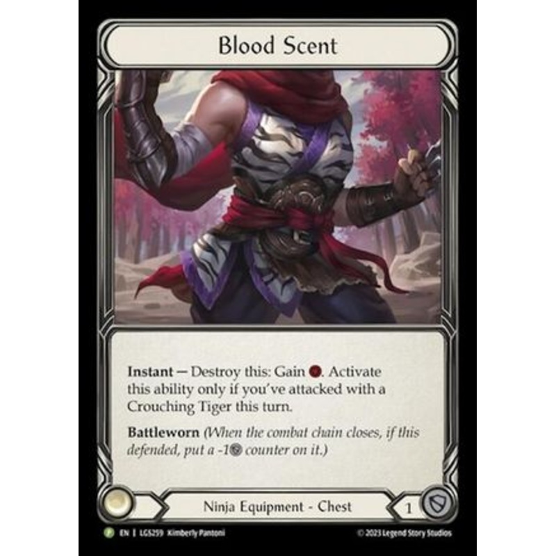 Blood Scent – LGS259 (LGS259) Cold Foil – Flesh and Blood: Promo Cards