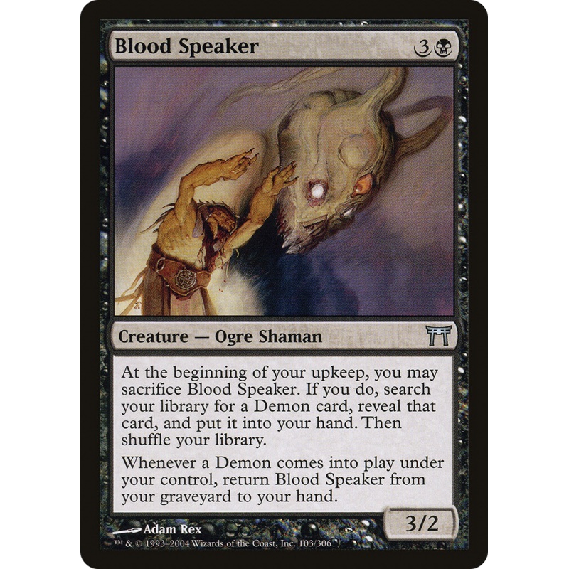 Blood Speaker [Champions of Kamigawa]