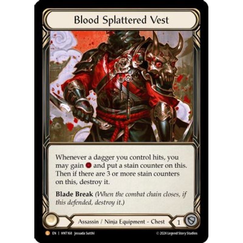 Blood Splattered Vest (HNT168) Rainbow Foil – The Hunted