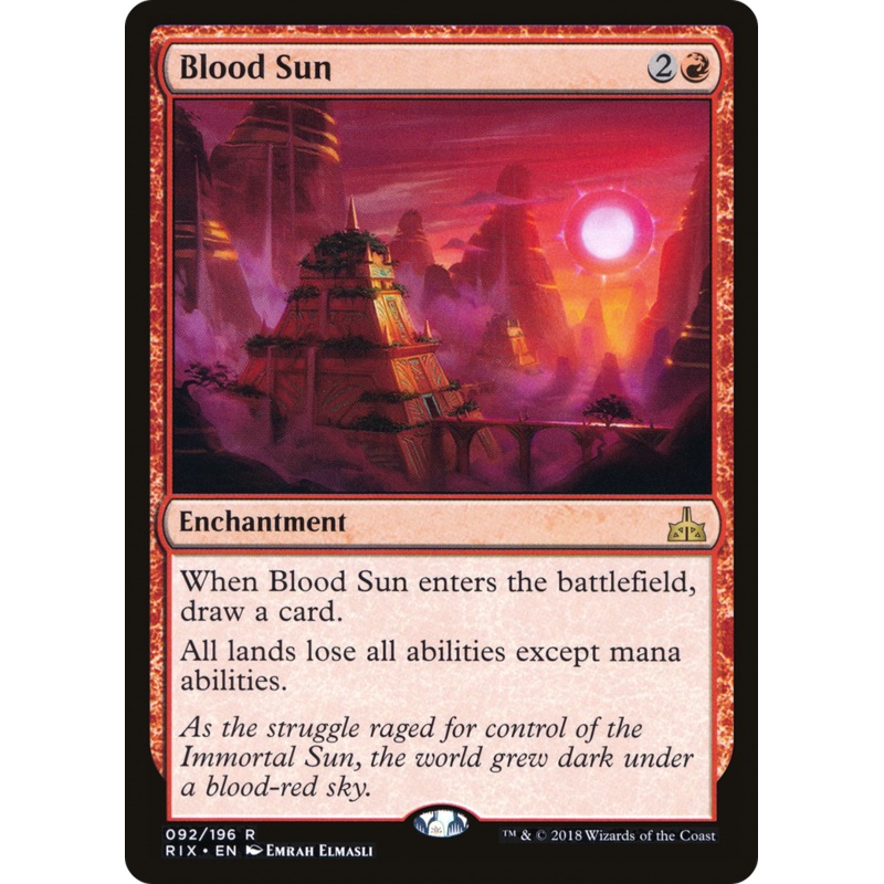 Blood Sun [Rivals of Ixalan]