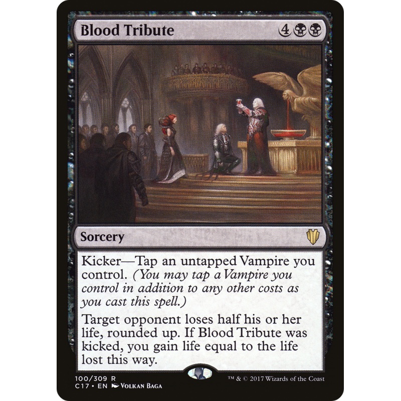 Blood Tribute [Commander 2017]