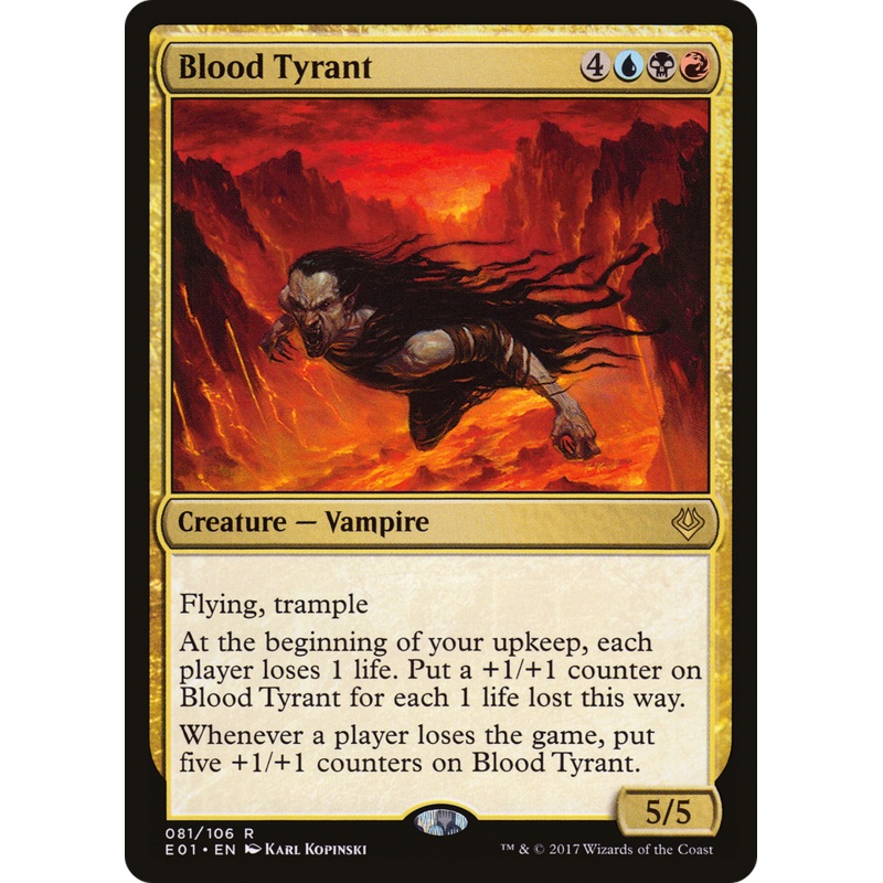 Blood Tyrant [Archenemy: Nicol Bolas]