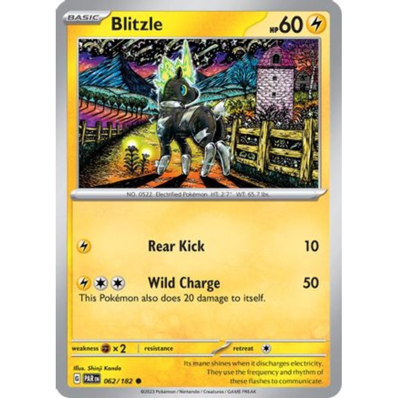 Blitzle (062/182) [Scarlet & Violet: Paradox Rift]