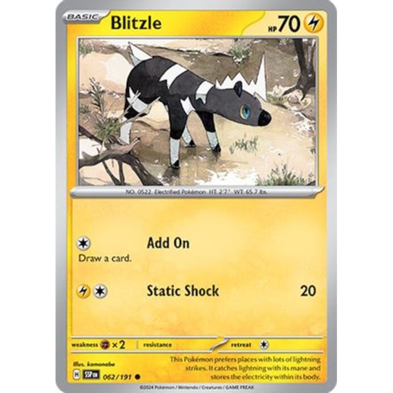 Blitzle (062/191) [Scarlet & Violet: Surging Sparks]