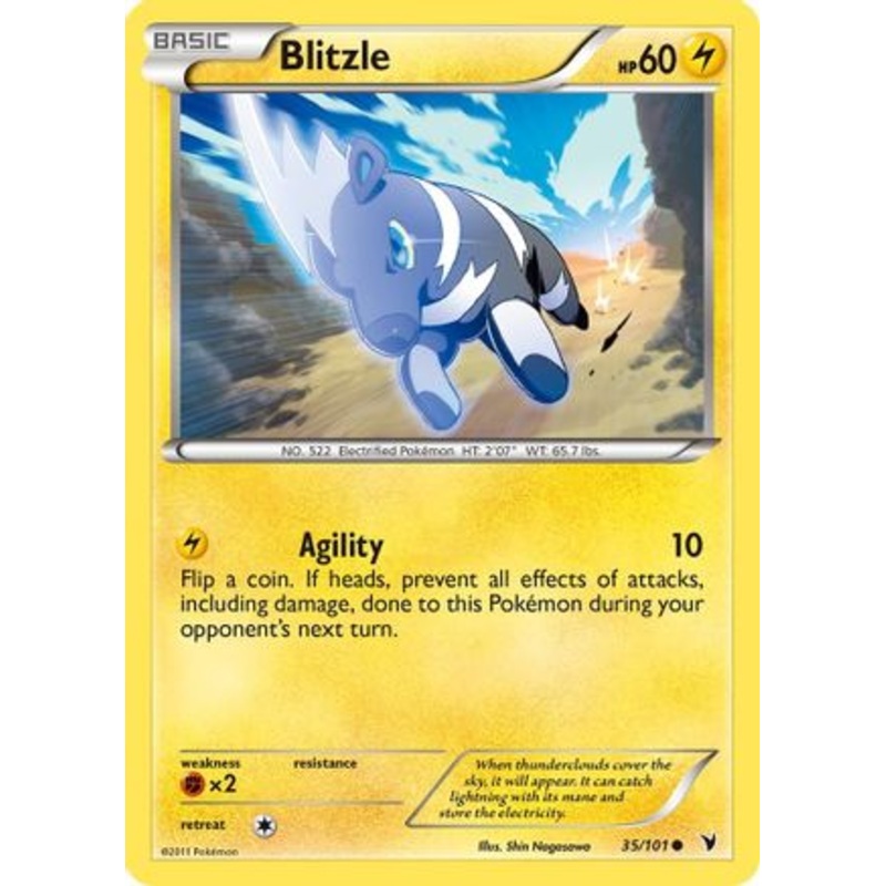 Blitzle (35/101) [Black & White: Noble Victories] Reverse Holofoil