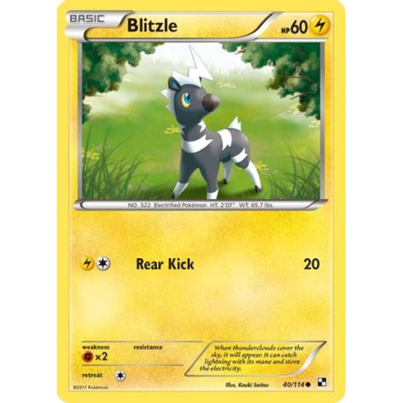 Blitzle (40/114) [Black & White: Base Set]