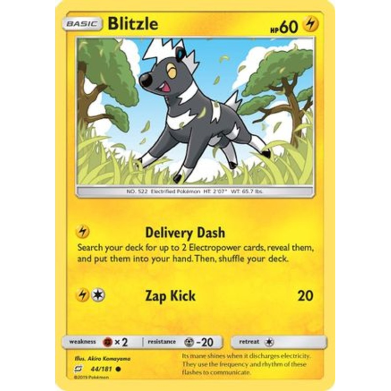Blitzle (44/181) [Sun & Moon: Team Up] Reverse Holofoil