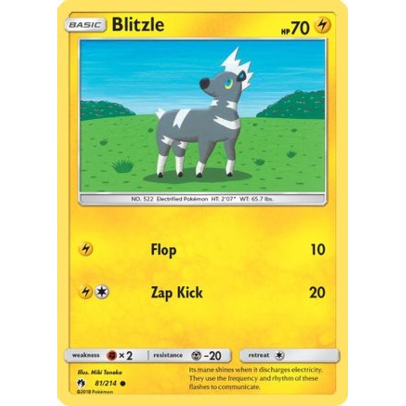 Blitzle (81/214) [Sun & Moon: Lost Thunder]