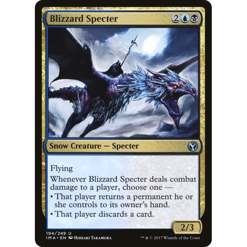 Blizzard Specter [Iconic Masters] Foil