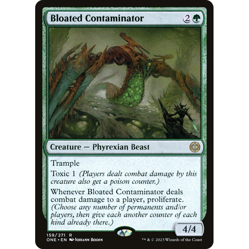 Bloated Contaminator [Phyrexia: All Will Be One] Foil