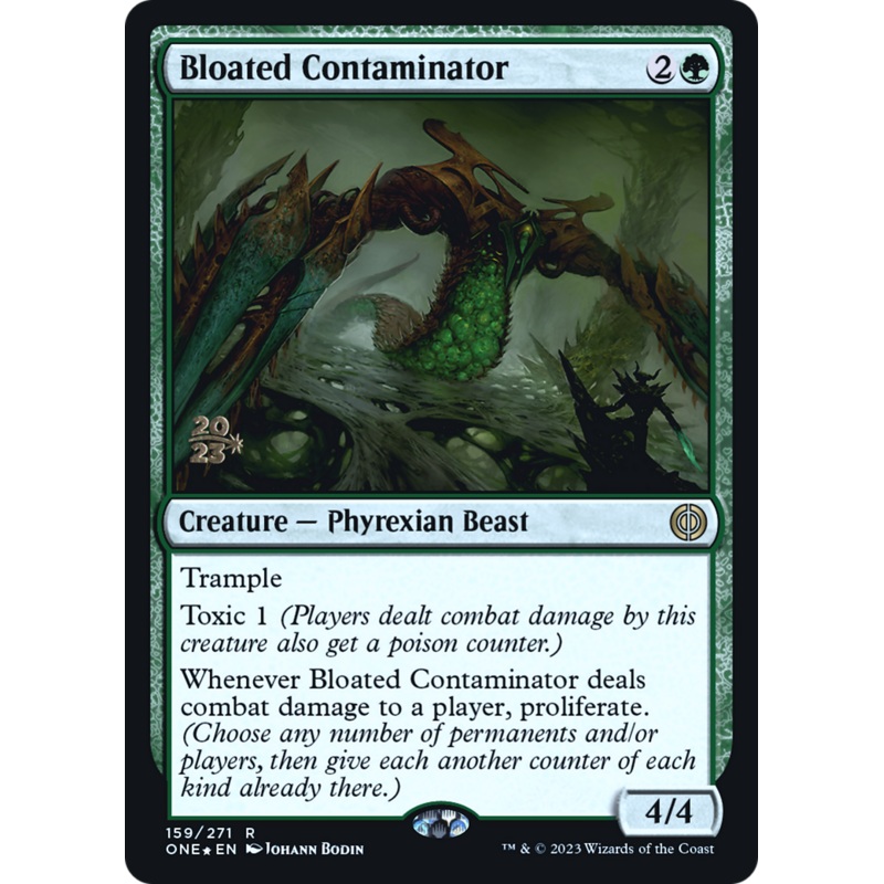 Bloated Contaminator [Phyrexia: All Will Be One Prerelease Promos]