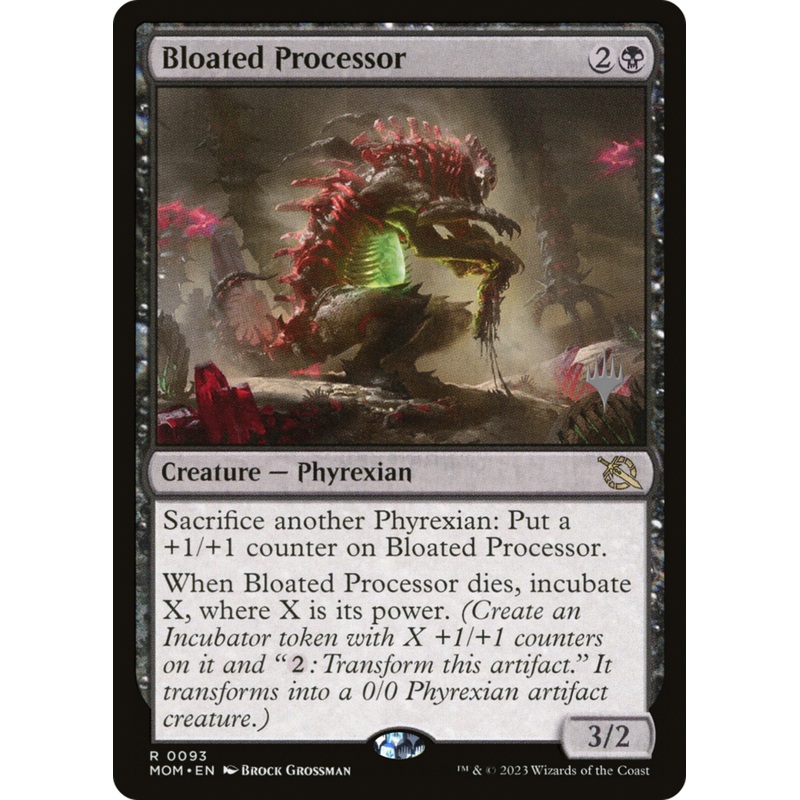Bloated Processor (Promo Pack) [March of the Machine Promos] Foil
