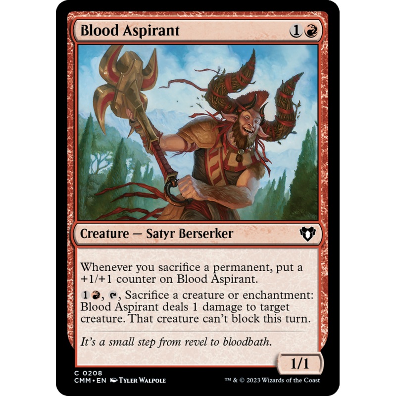 Blood Aspirant [Commander Masters]