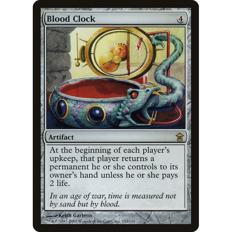 Blood Clock [Saviors of Kamigawa] Foil