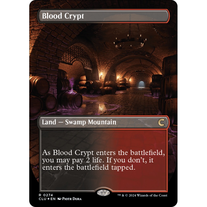 Blood Crypt(Borderless) Foil (274)