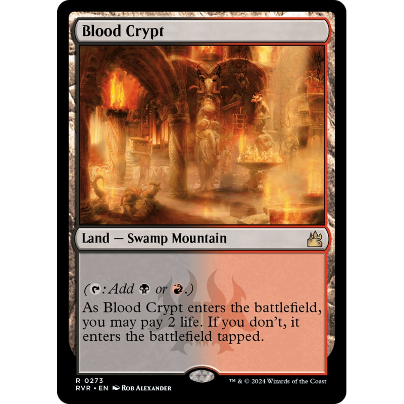 Blood Crypt [Ravnica Remastered] Foil