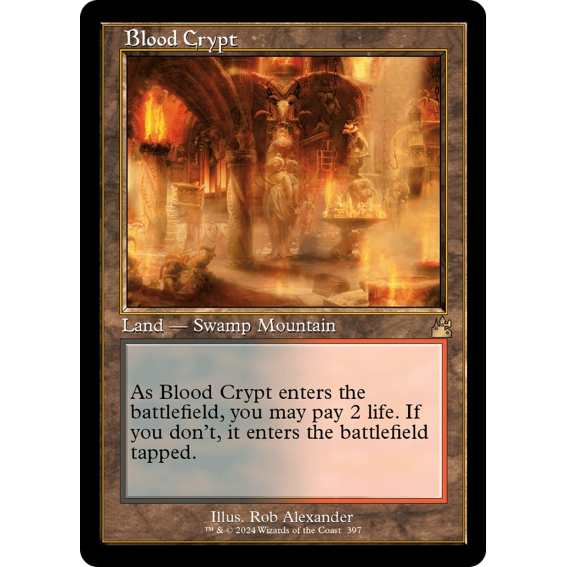 Blood Crypt (Retro) [Ravnica Remastered] Foil