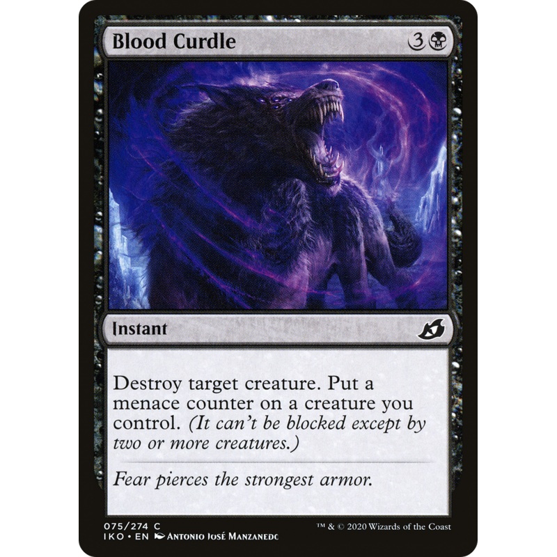 Blood Curdle [Ikoria: Lair of Behemoths] Foil
