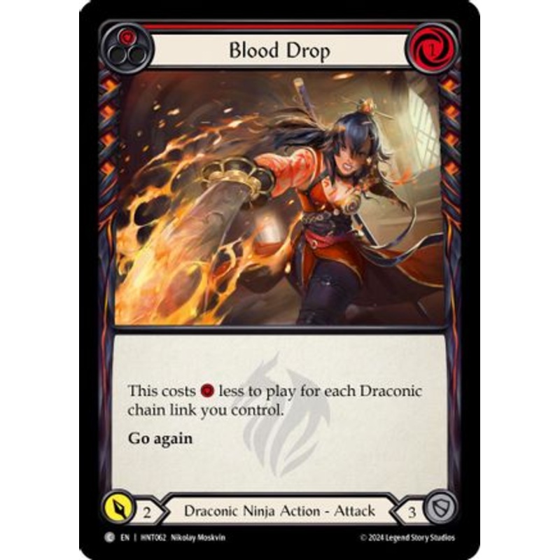 Blood Drop (Red) (HNT062) – The Hunted