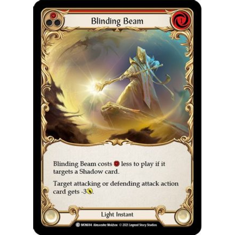 Blinding Beam (Red) (MON084) 1st Edition  – Monarch