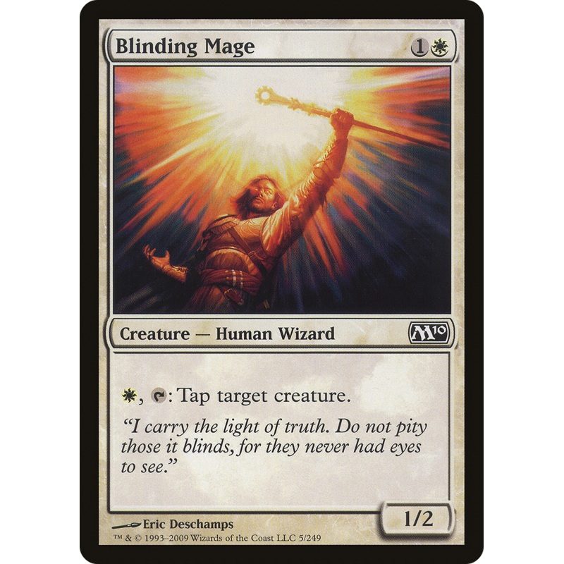 Blinding Mage [Magic 2010] Foil